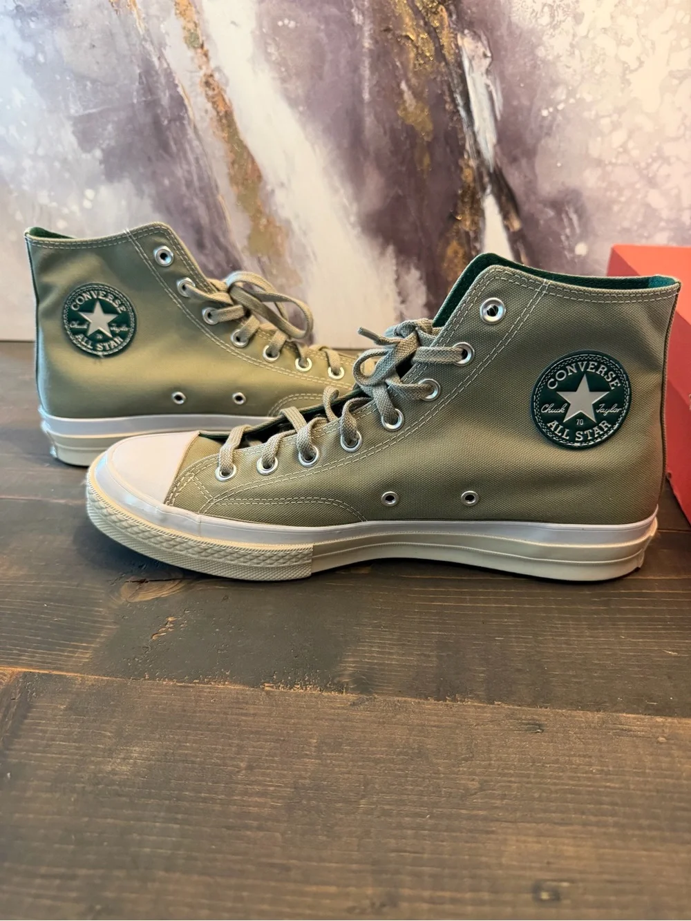 Converse Chuck 70 High A00726C Light Field Surplus Olive Green